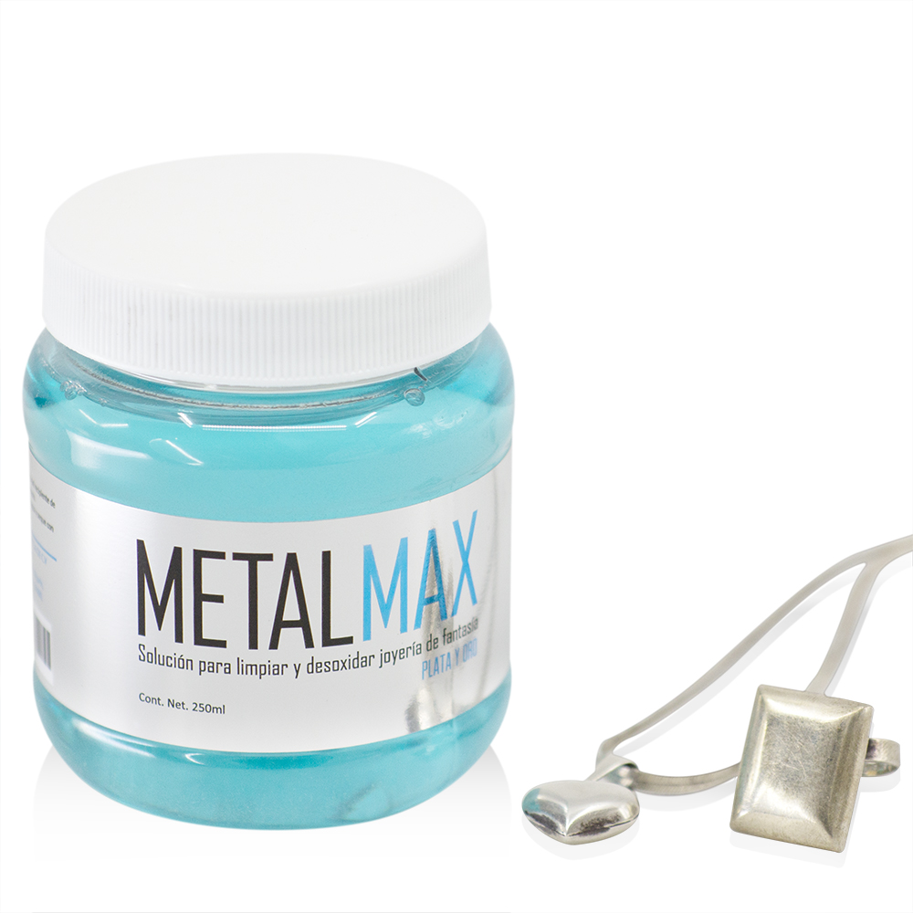 Limpiador Liquido Metal Max 100 Ml De Joyería Para Oro Y Plata